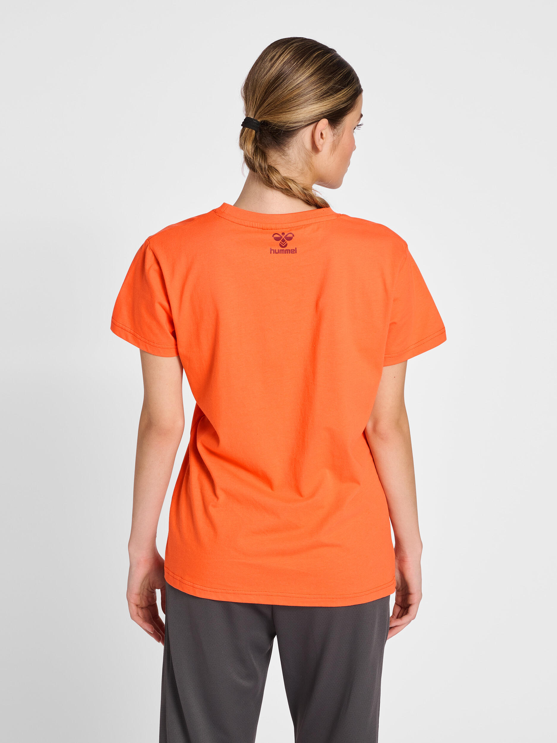 Hmloffgrid Cotton Jersey S/S Wo Trikot S/S Damen 3/7