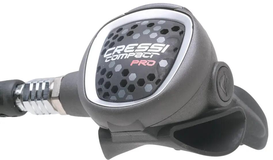 Regulador de mergulho Cressi MC9-SC Compact Pro Preto/Prata 2/5
