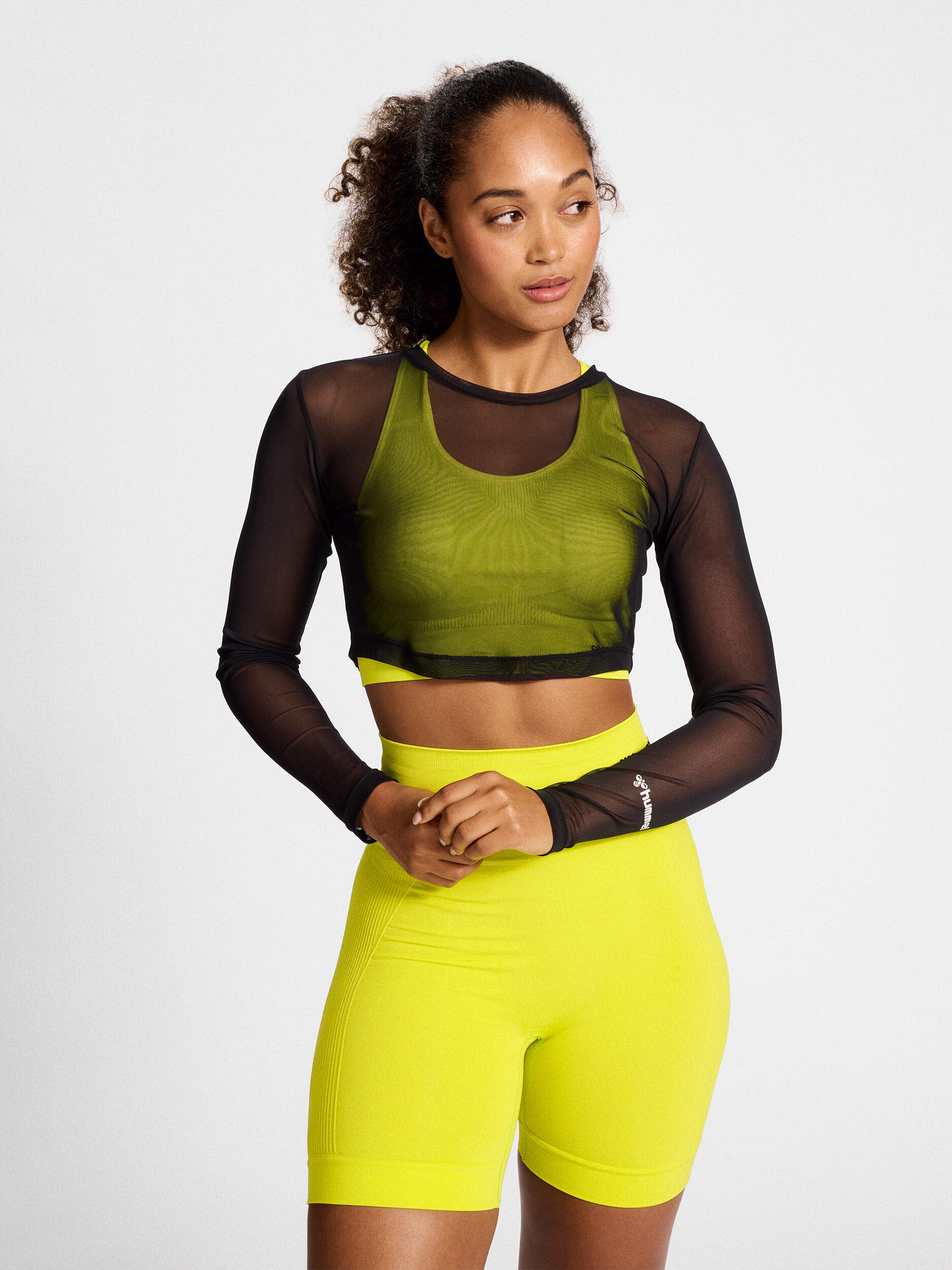 HUMMEL Maglietta donna a maniche lunghe Hummel MT Fierce Mesh