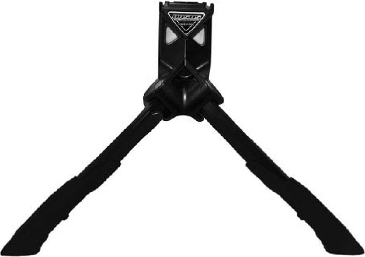Béquille double Ursus Jumbo 26 pouces noire 275 mm avec plaque et vis 3/6