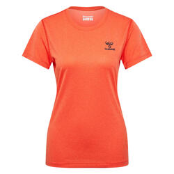 Enfiler T-Shirt Hmlsprint Entraînement Femme HUMMEL