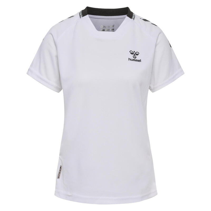 Instap T-Shirt Hmlongrid Multisport Dames HUMMEL