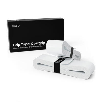 Handel tape voor tennis: overgrip 2 pcs. | plastic -vrij verpakt - zwart