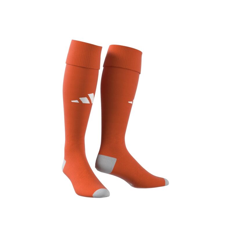 Calcetines fútbol adulto tecnología absorción humedad adidas Milano 23, naranja