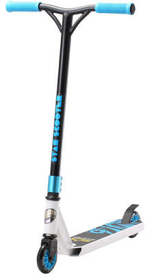 Stunt scooter kinderstep 100 mm. voor kinderen vanaf 7 jaar. aluminium