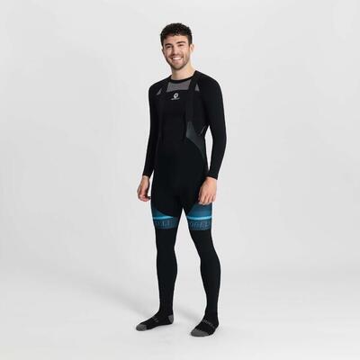 Pantaloni lunghi da ciclismo - Con bretelle Uomini - Hero ll