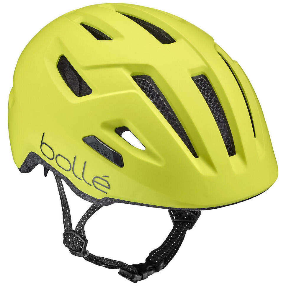 Kask rowerowy miejski „Stance Pure”, matowy kwasowo żółty
