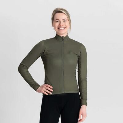 Fietsshirt lange mouwen dames core
