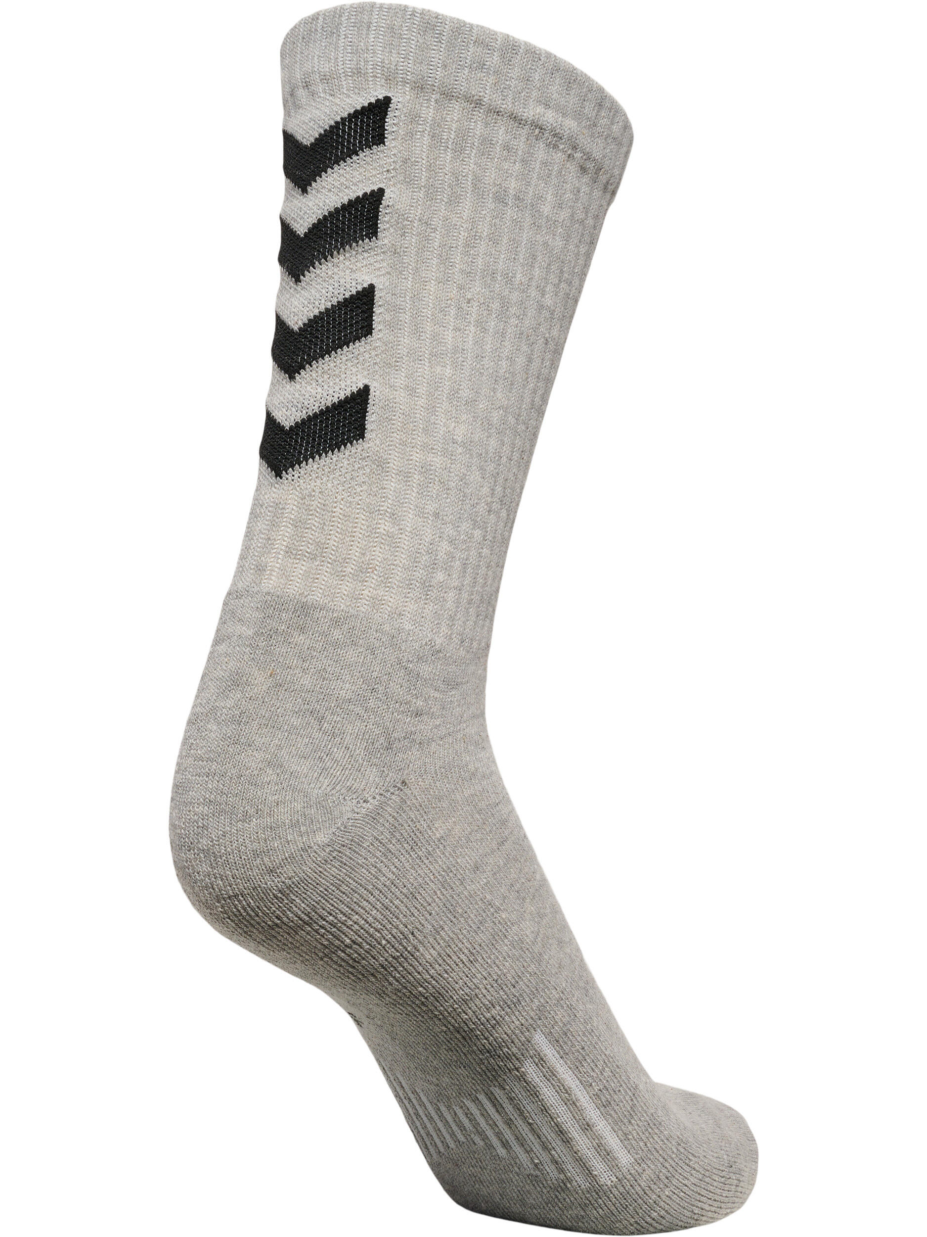 Hummel Calcetines Deportivos Fundamental (6 Pares) – Gestión De Humedad Y Soporte De Arco | Ideales Para Running, Gym O Uso Diario