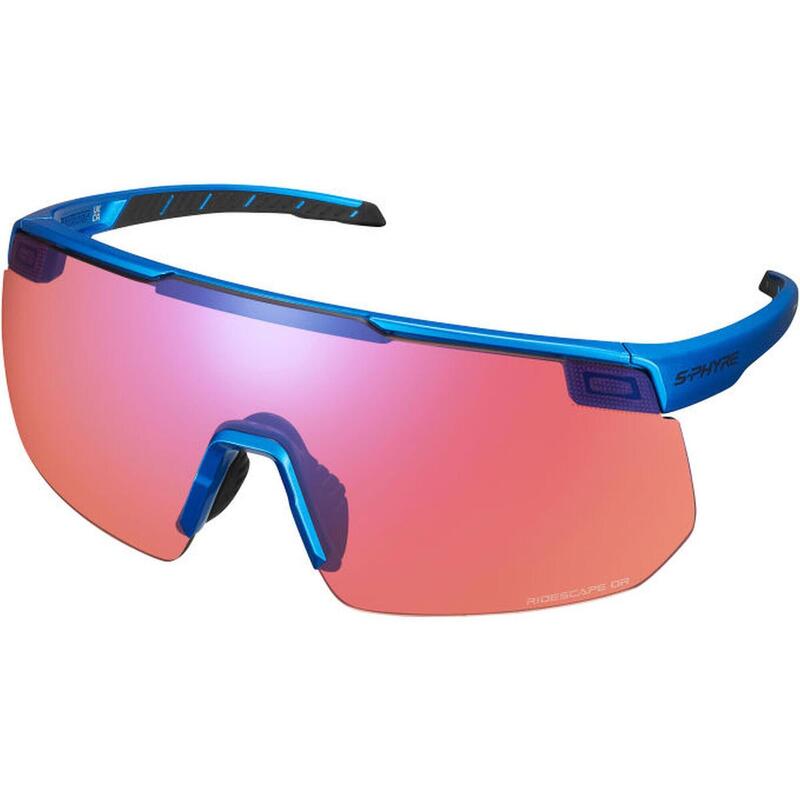 SHIMANO Lunettes S-PHYRE 2, bleu métallique