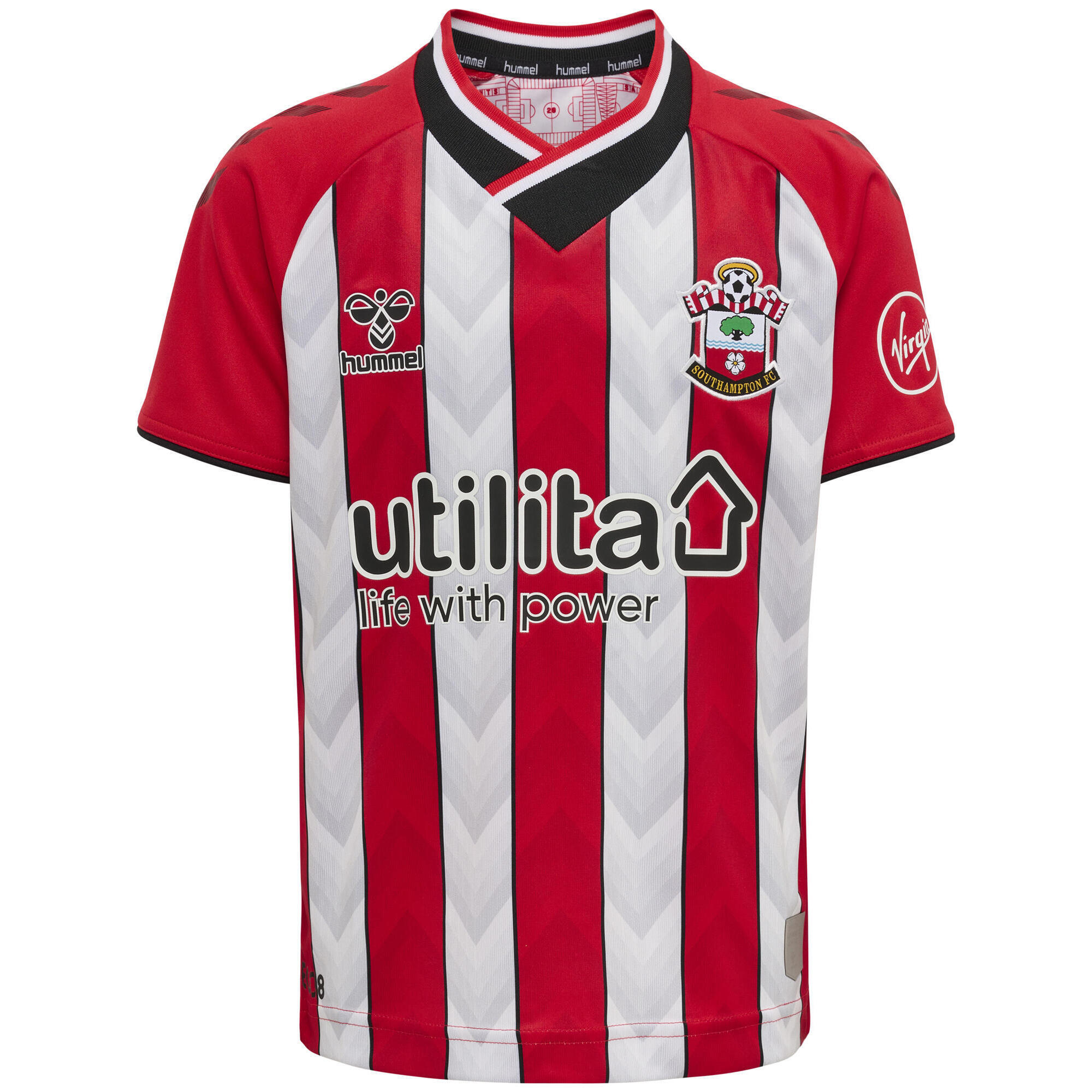 Hummel - Enfiler T-shirt Sou 21/22 Football Enfant Hummel - T-shirt Manches Courtes - Blanc|rouge - 8 À 10 Ans - Decathlon