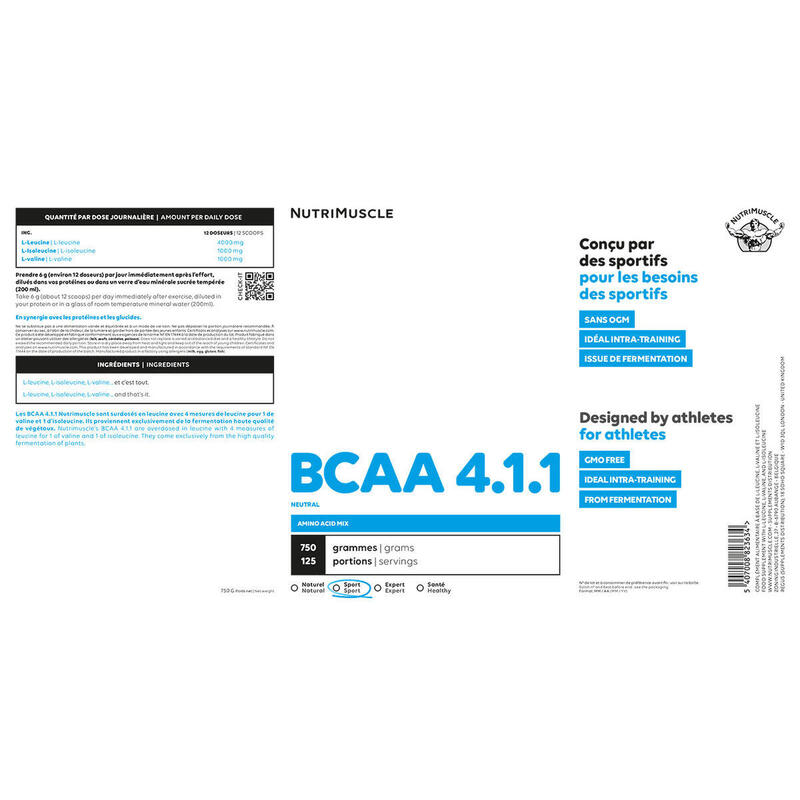 BCAA CONSTRUCTEURS 4.1.1 - POUDRE
