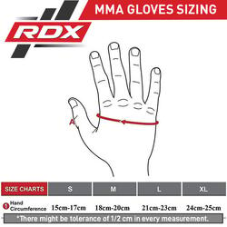 F6 Kara - Luvas para MMA / Grappling - Couro sintético RDX SPORTS -  Decathlon