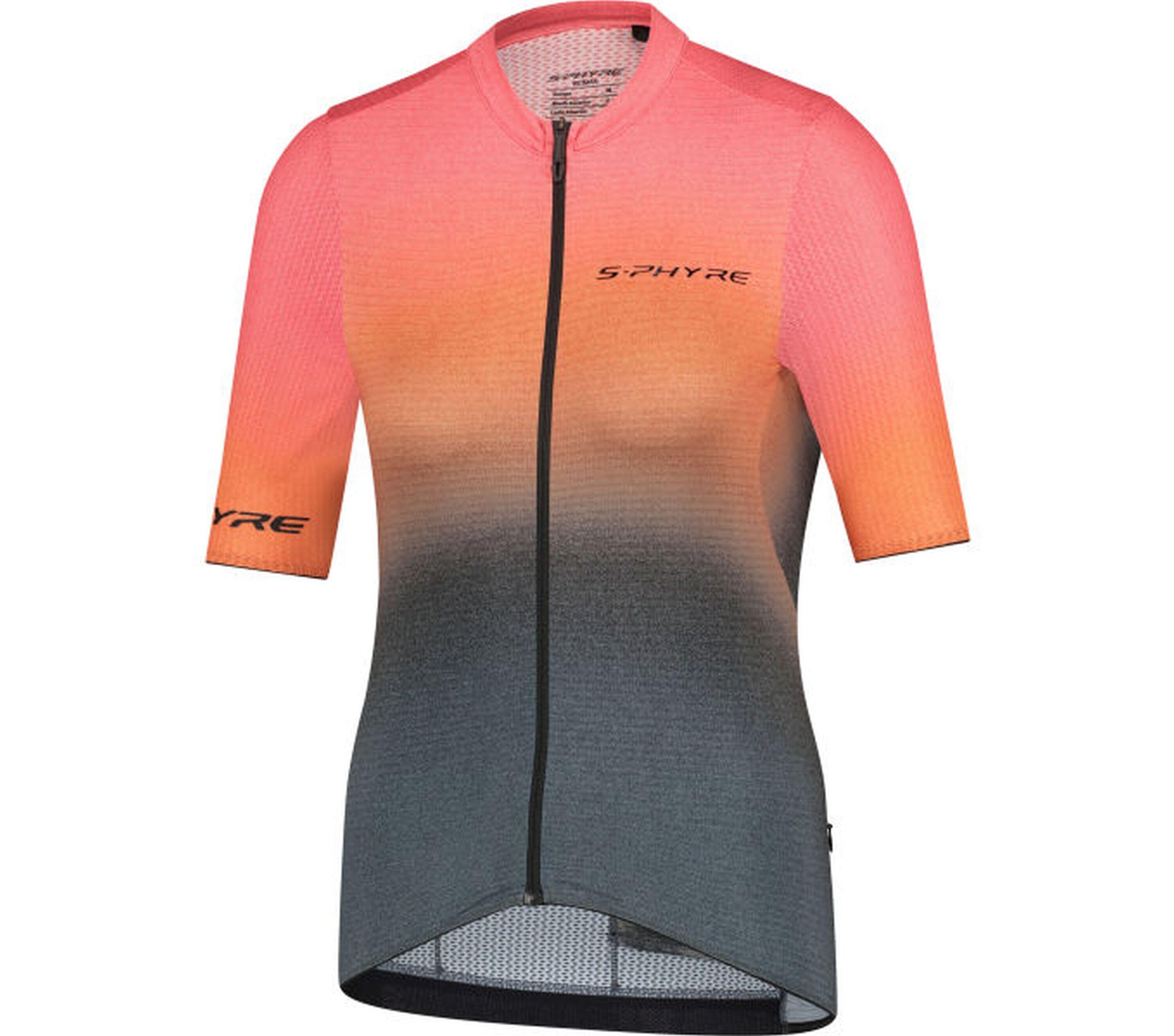 SHIMANO W's S-PHYRE LEGGERA Short Sleeves Jersey, Pink 1/2