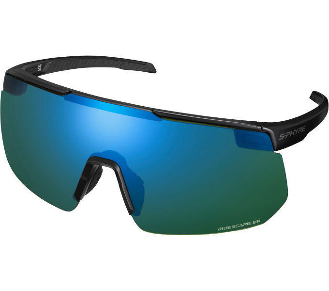 SHIMANO Occhiali S-PHYRE 2 Ridescape Gravel , nero opaco