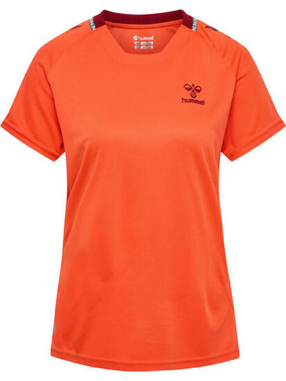 T-Shirt Raglanärmel Hmlongrid Damen HUMMEL