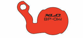 Pastilhas orgânicas de travão de bicicleta XLC Bp-O14 Magura Julie Hp, Marta +20 3/3