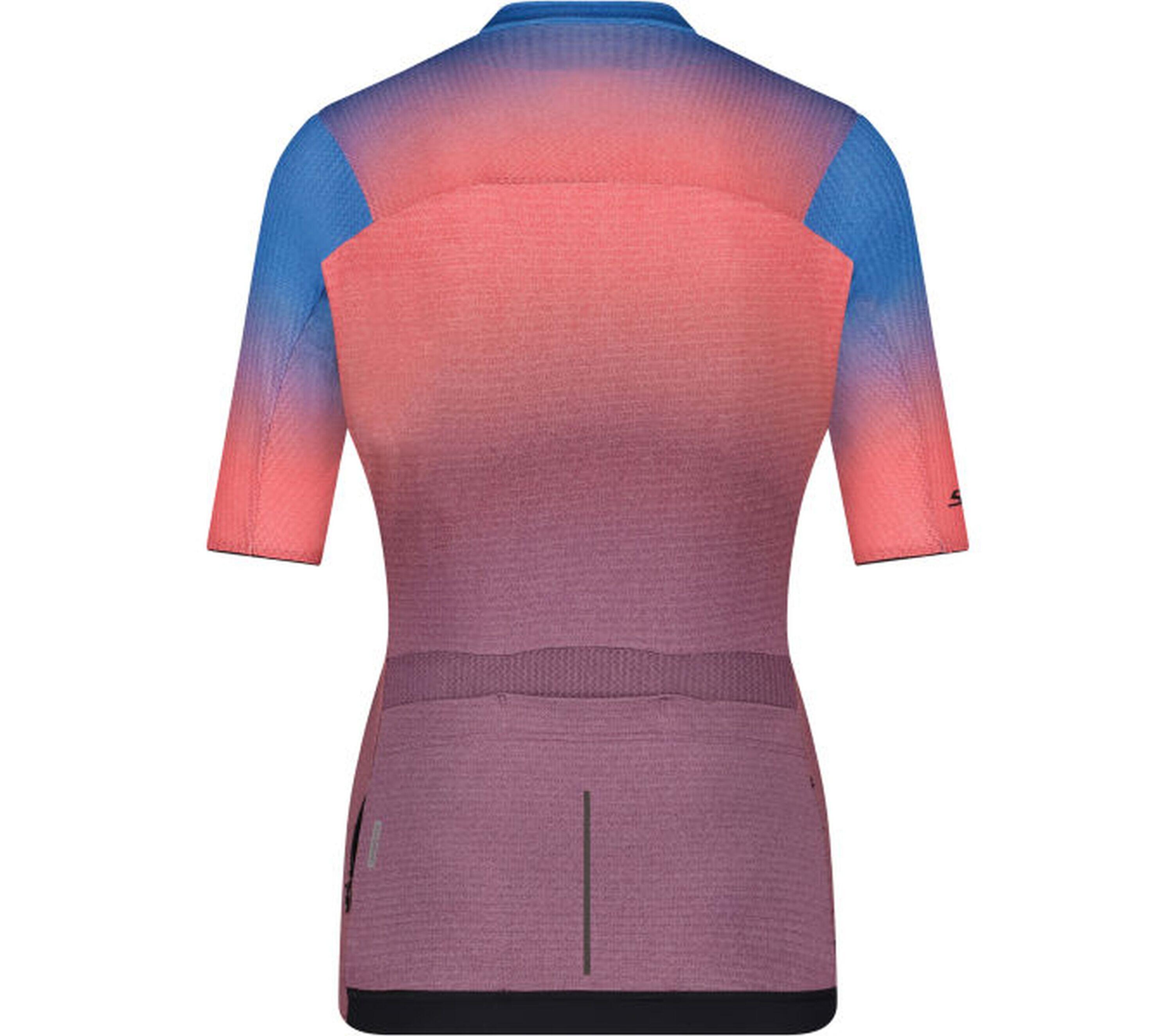 SHIMANO W's S-PHYRE LEGGERA Short Sleeves Jersey, Plum 2/2