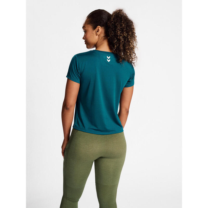 Deslizar Camiseta Hmlmt Yoga Mujer HUMMEL