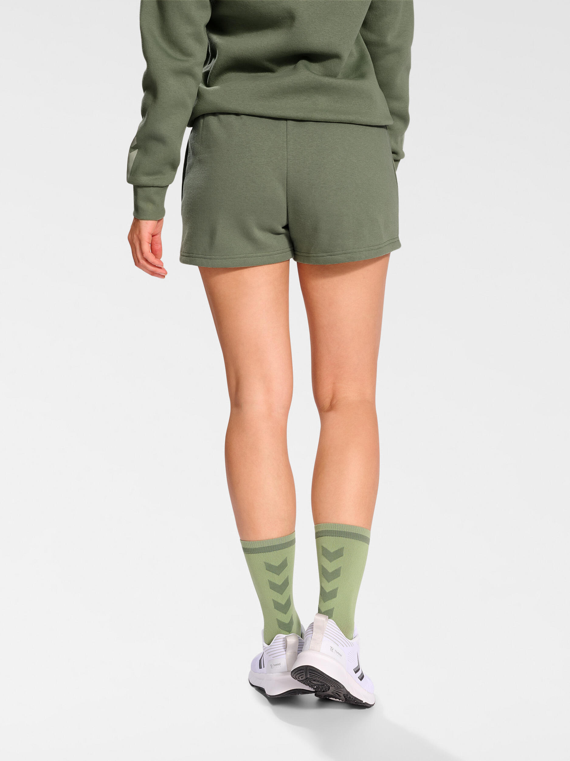 Pantaloncini da donna in cotone Hummel Active 2/7