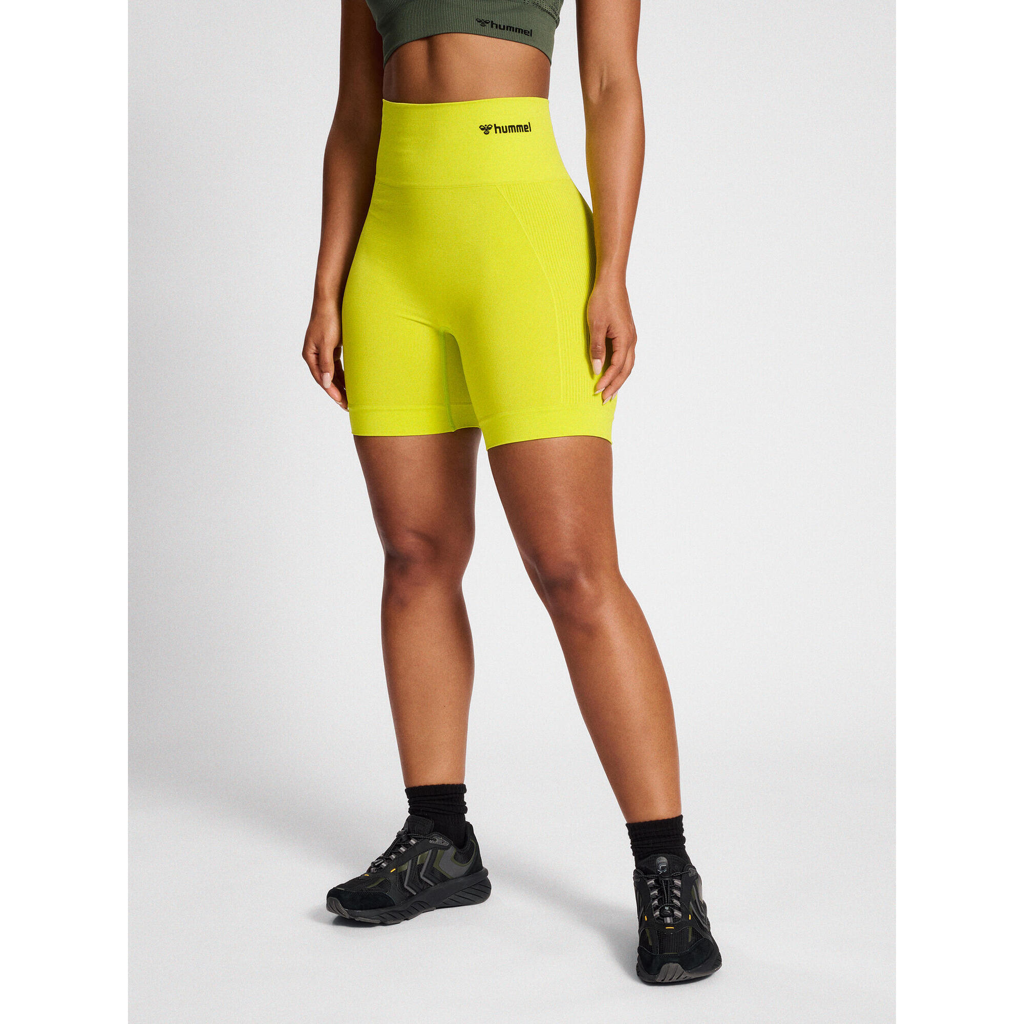 Hummel - Enfiler Short Hmltif Entraînement Femme Hummel - Short - Vert - 36 Xs - Decathlon