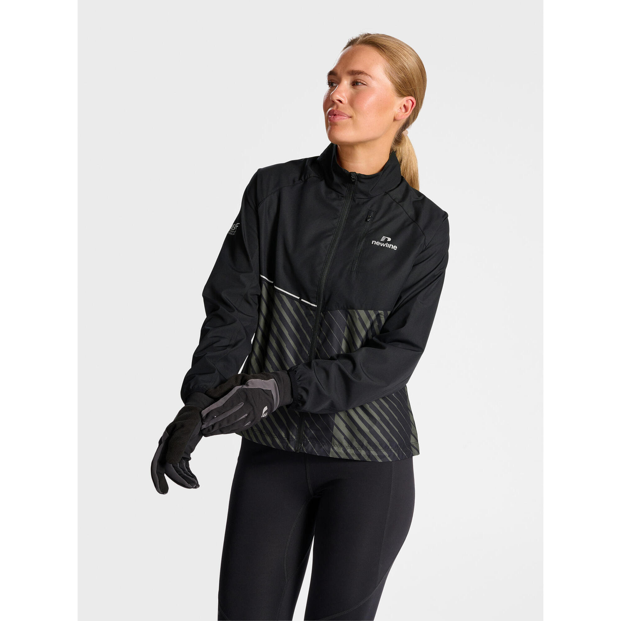 Newline - Fermeture Éclair Zip Combinaison Nwlpace Femme Newline - Sweat-shirt - Noir - 42 M/l - Decathlon