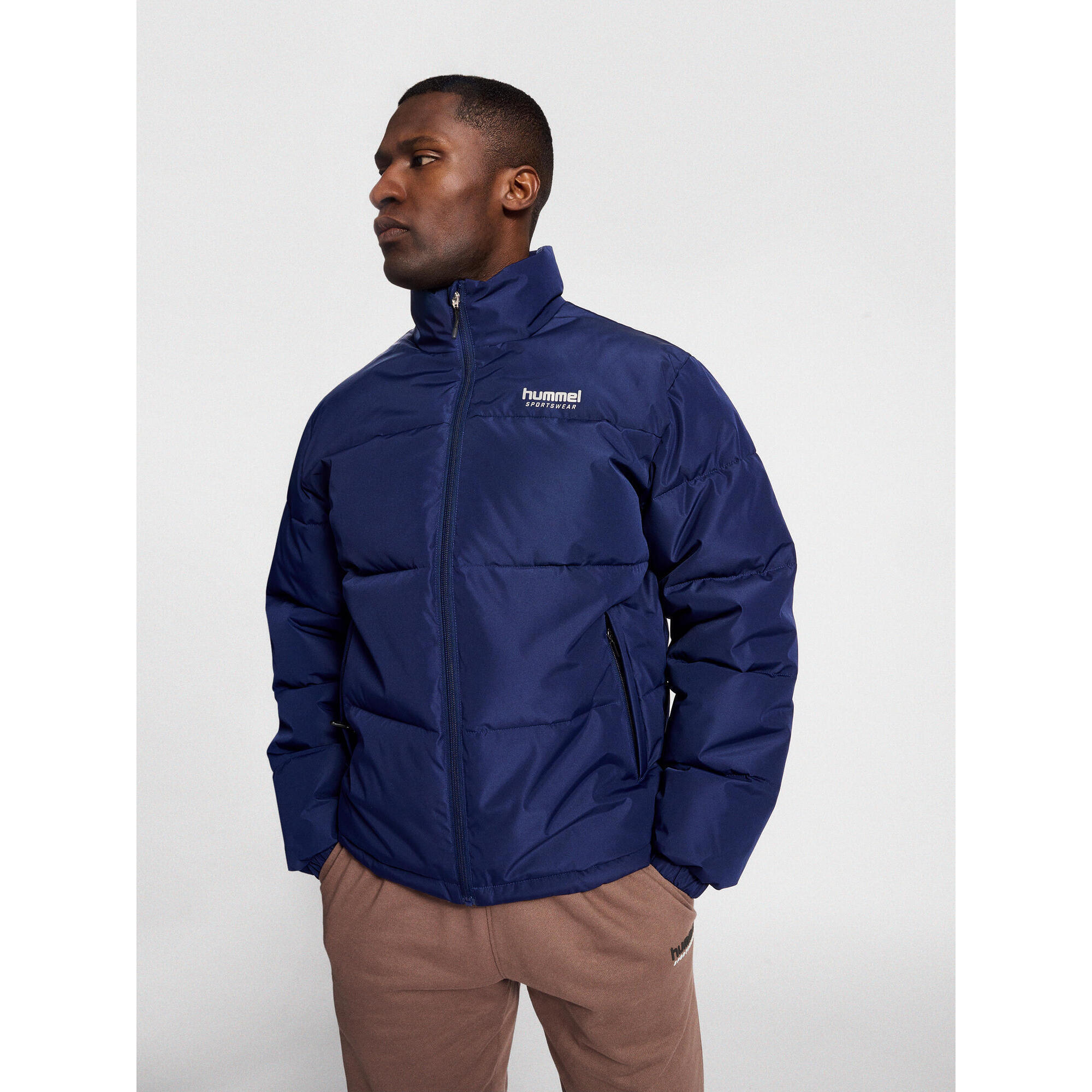 Hummel - Fermeture Éclair Combinaison Hmllgc Robert Homme Hummel - Doudoune Duvet - Bleu - 40 M - Decathlon