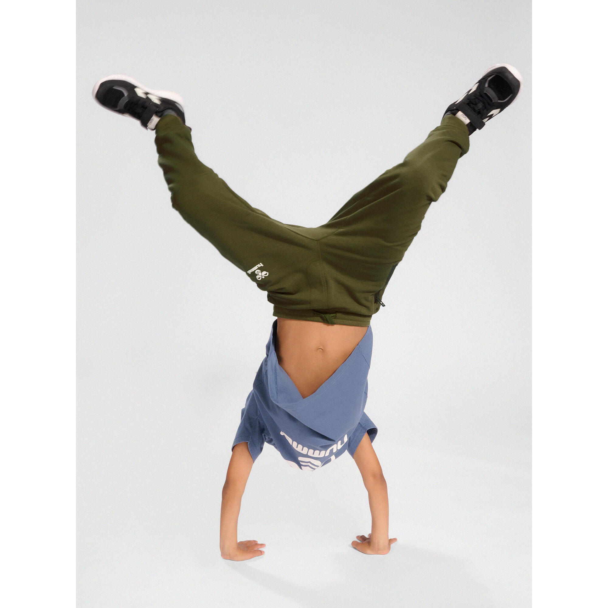 Hummel - Fermeture À Cordon Pantalon Hmlon Enfant Hummel - Pantalons - Marron|vert - 10 À 12 Ans - Decathlon