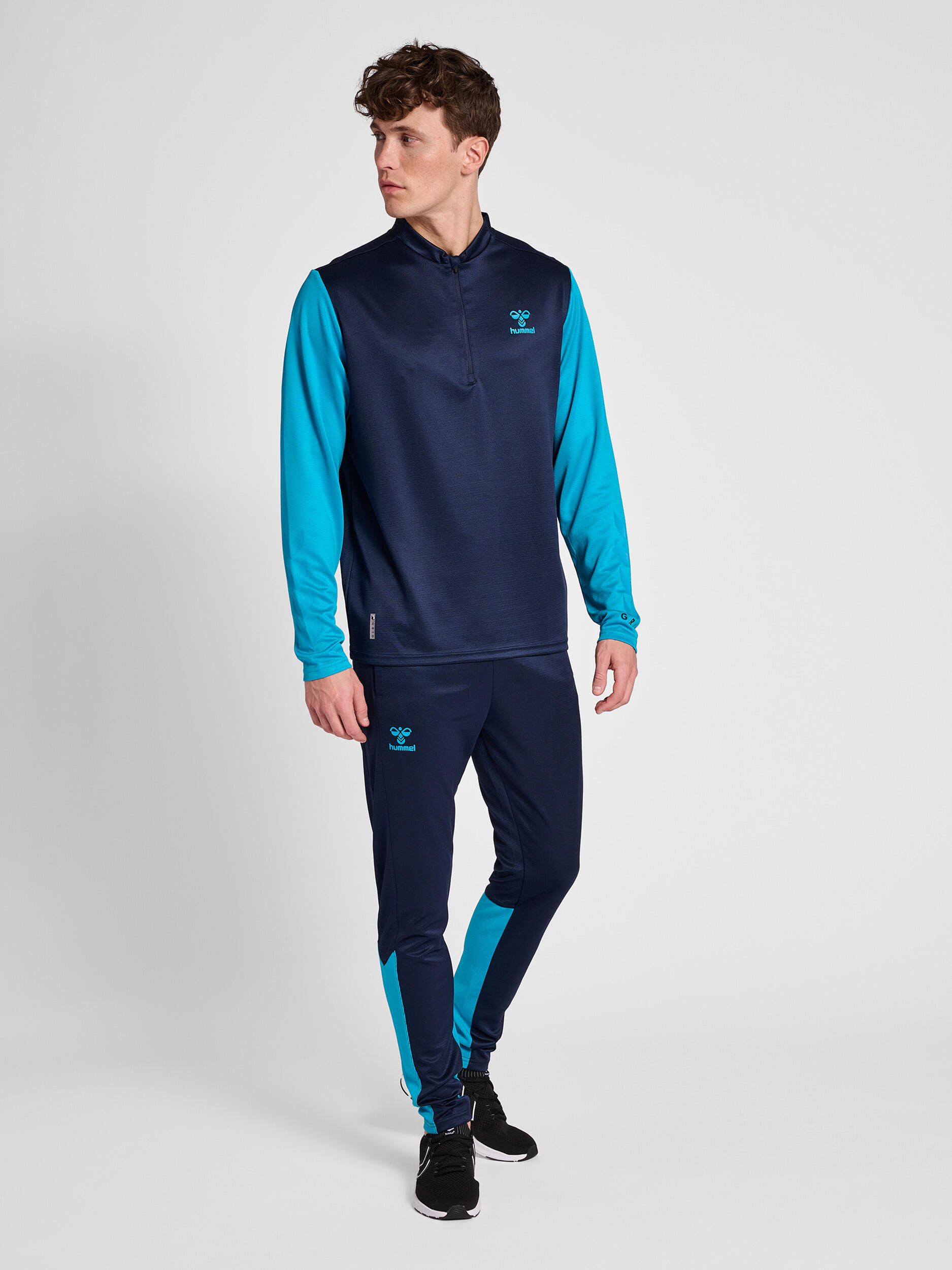 Demie-Fermeture Éclair Zip Combinaison Hmlongrid Homme 2/7