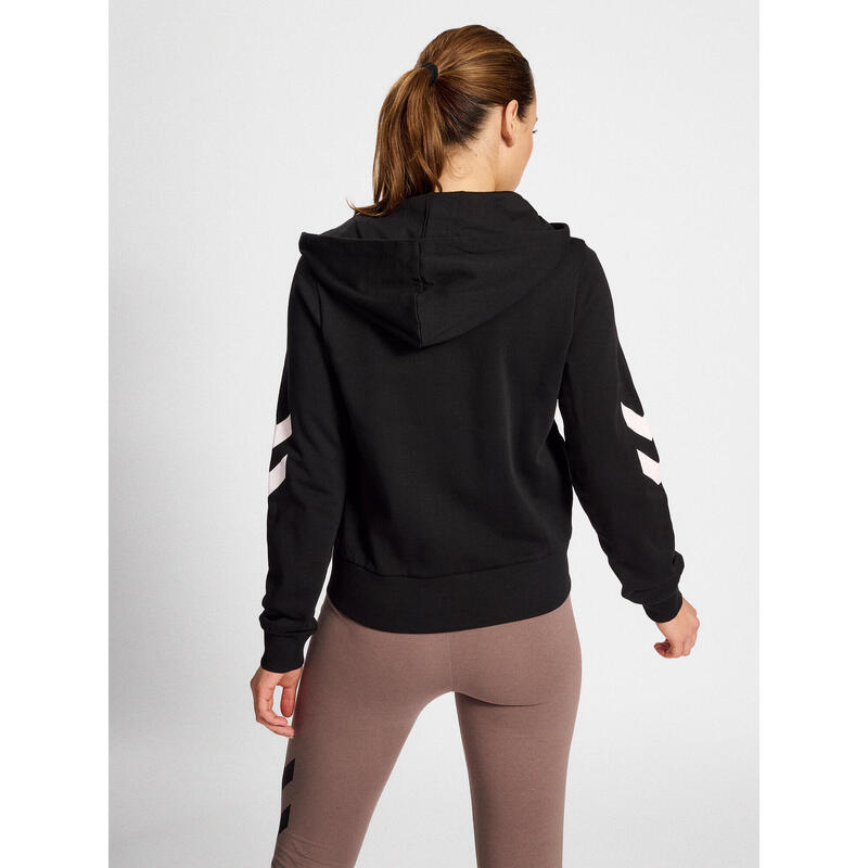 Rits Hoodie Hmllegacy Dames HUMMEL