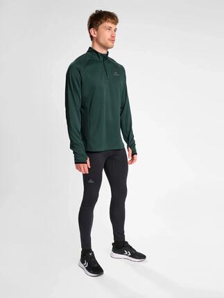 Demie-Fermeture Éclair Zip Sweat-Shirt Nwlbeat Course Homme NEWLINE