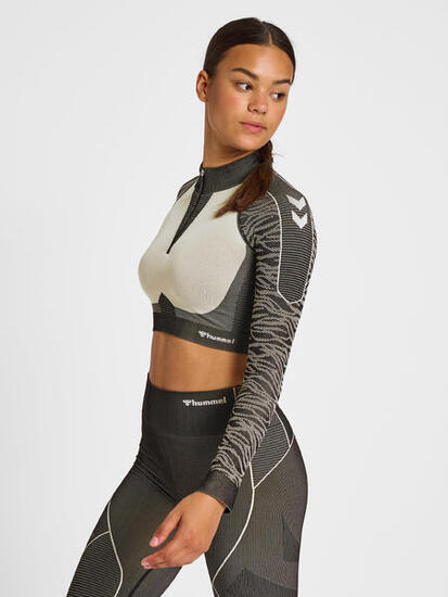 Demie-Fermeture Éclair Zip Combinaison Hmlmt Mila Entraînement Femme