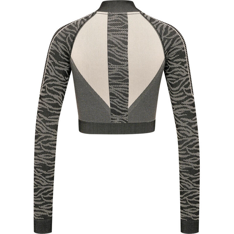 Sweatshirt Hmlmt Yoga Femme Respirant Séchage Rapide Sans Couture Hummel