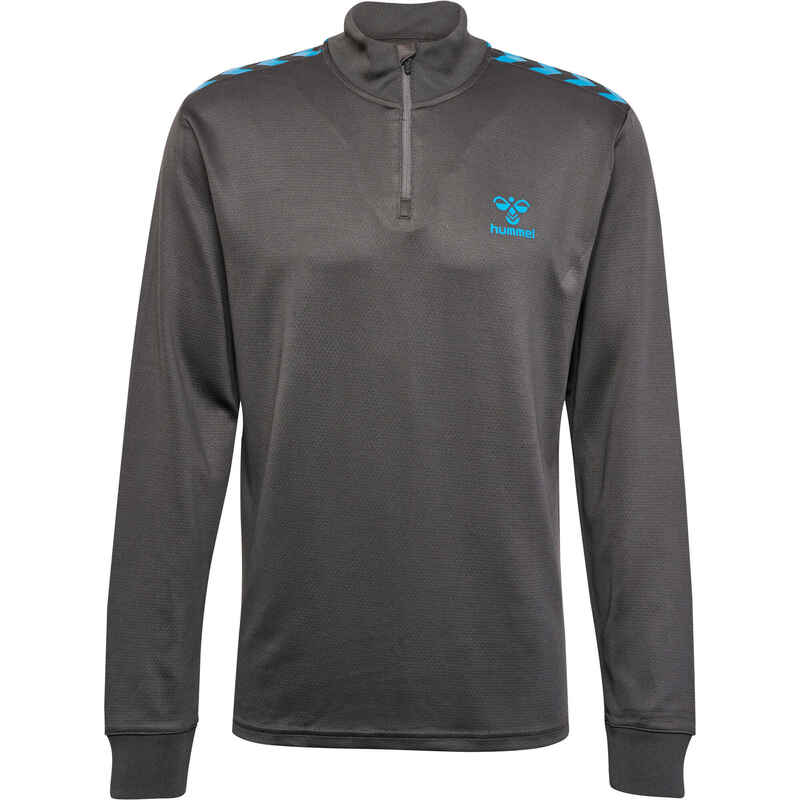 Sweatshirt Mit Kurzem Reißverschluss Herren