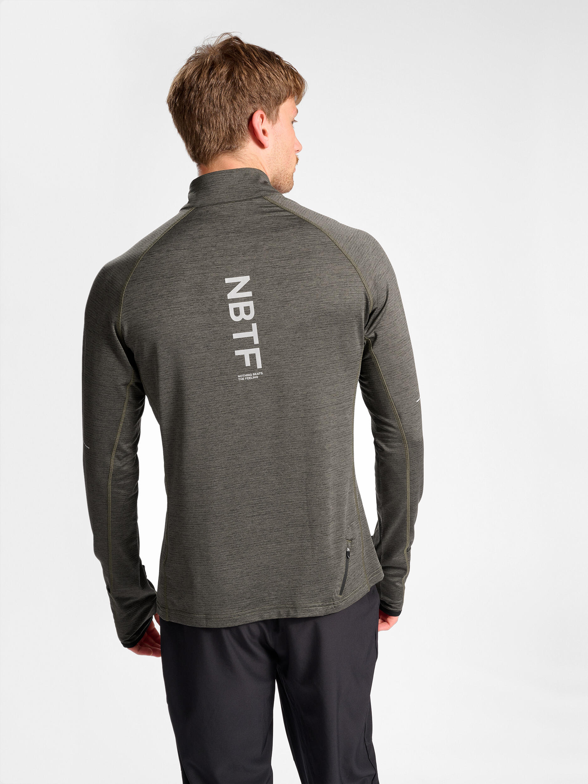 Demie-Fermeture Éclair Zip Sweat-Shirt Nwlpace Homme NEWLINE 2/7