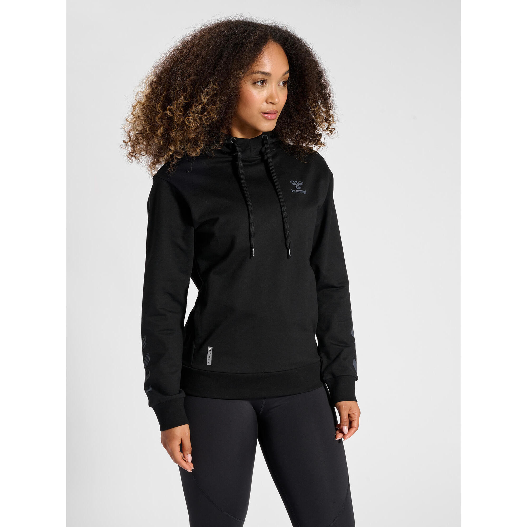 Damska bawełniana bluza z kapturem Hummel Off-Grid