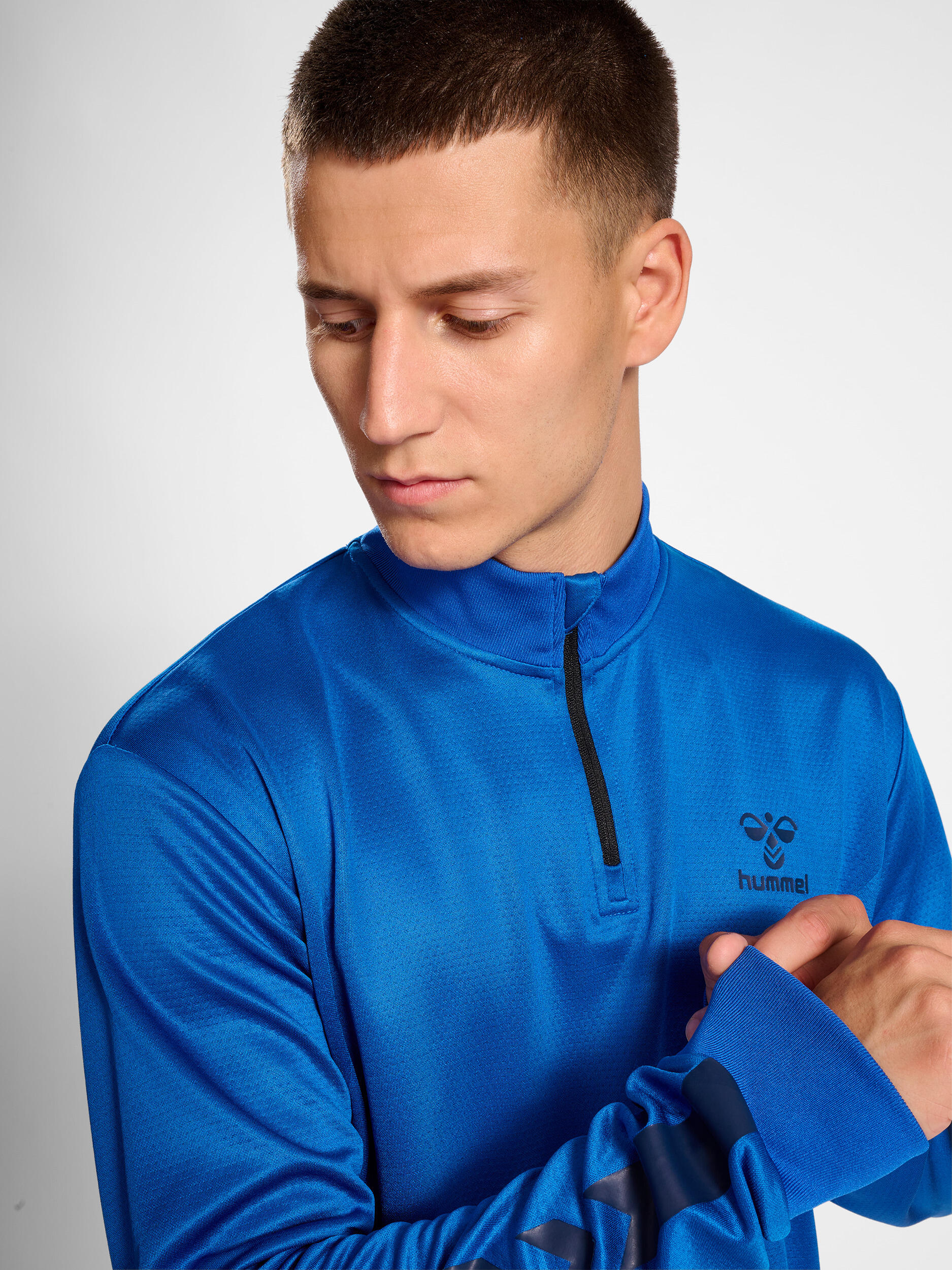 Demie-Fermeture Éclair Zip Combinaison Hmlactive Entraînement Homme HUMMEL 3/7