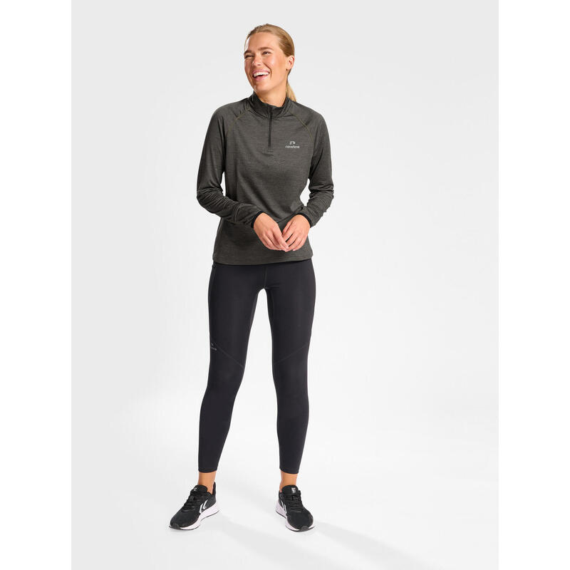 Dámský sweatshirt s 1/2 zipem Newline Pace