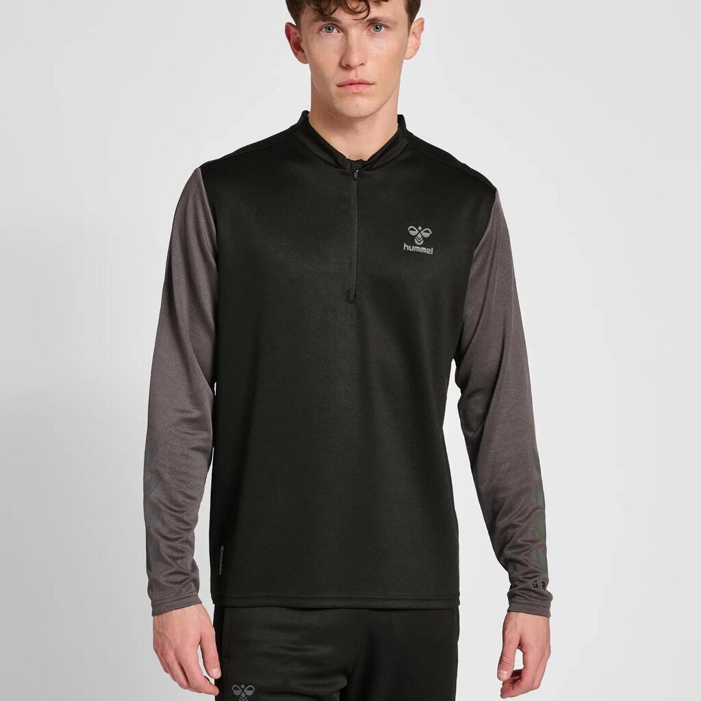 Semi-zippedped tracksuit jacket Hummel On-Grid