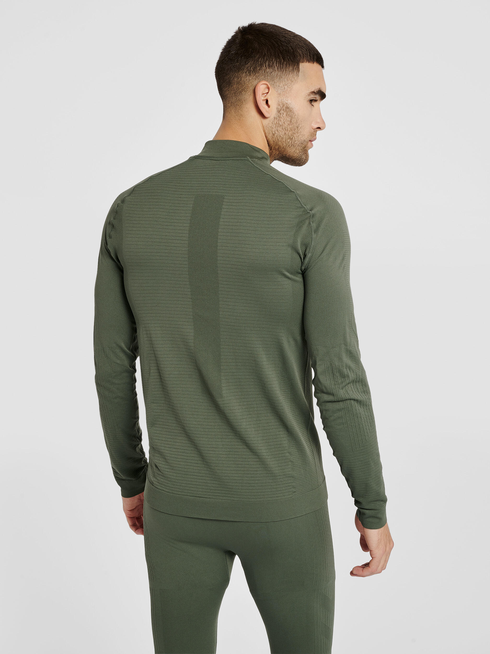 Sweatshirt Hmlstroke Yoga Heren Sneldrogend Naadloos Hummel 3/7