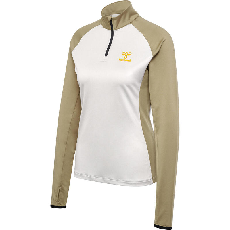 Demie-Fermeture Éclair Zip Jacke Hmlsprint Entraînement Femme HUMMEL