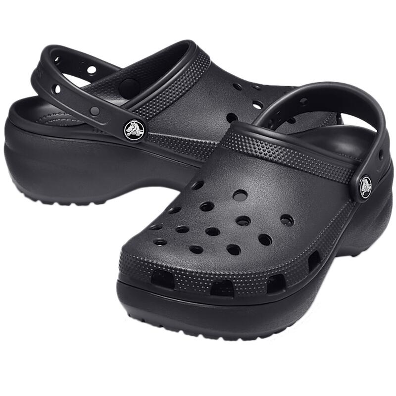 Chinelos de natação para Mulheres Crocs Classic Platform Clog