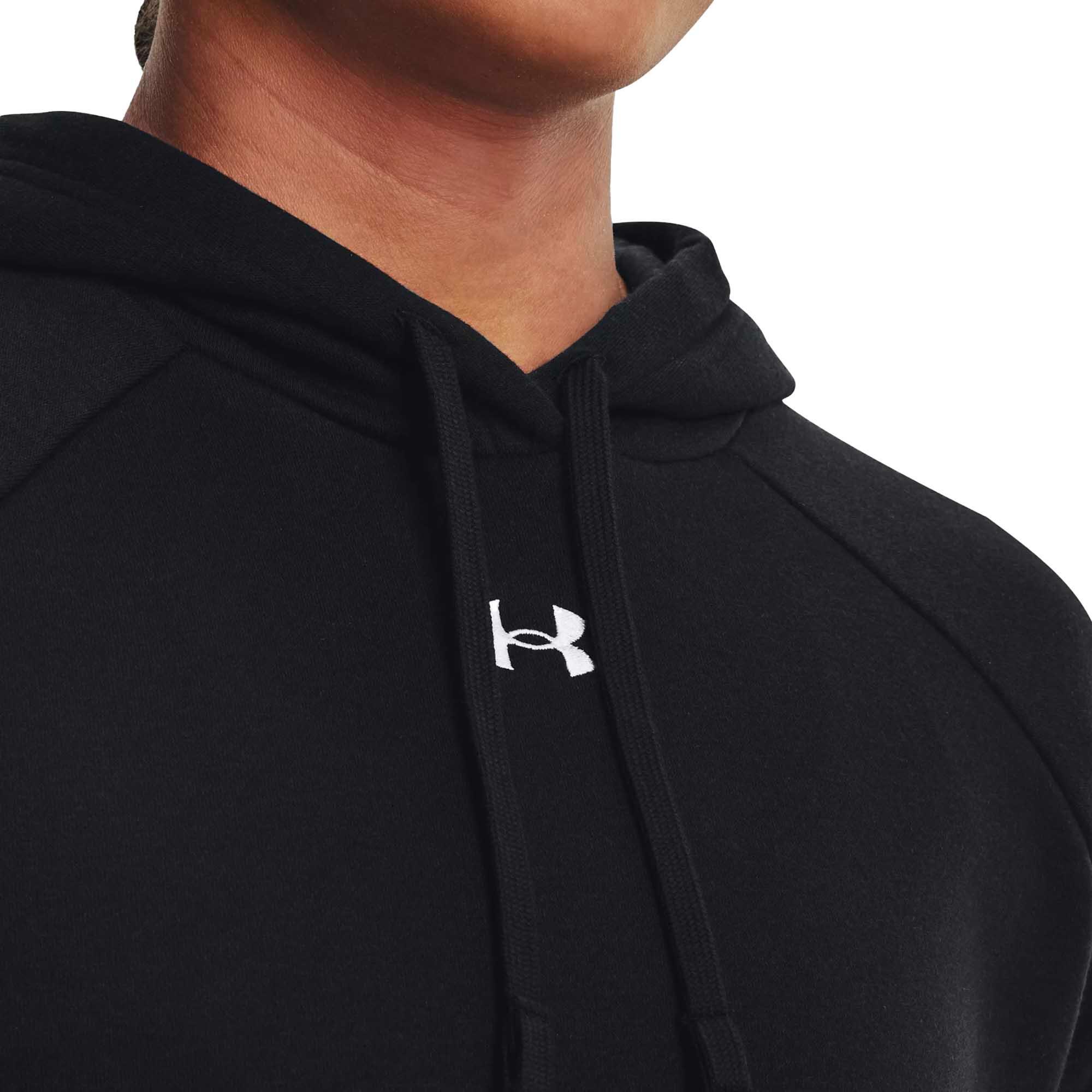 Sweat à Capuche Noir Femme Under Armour Rival Fleece 1379500 5/6