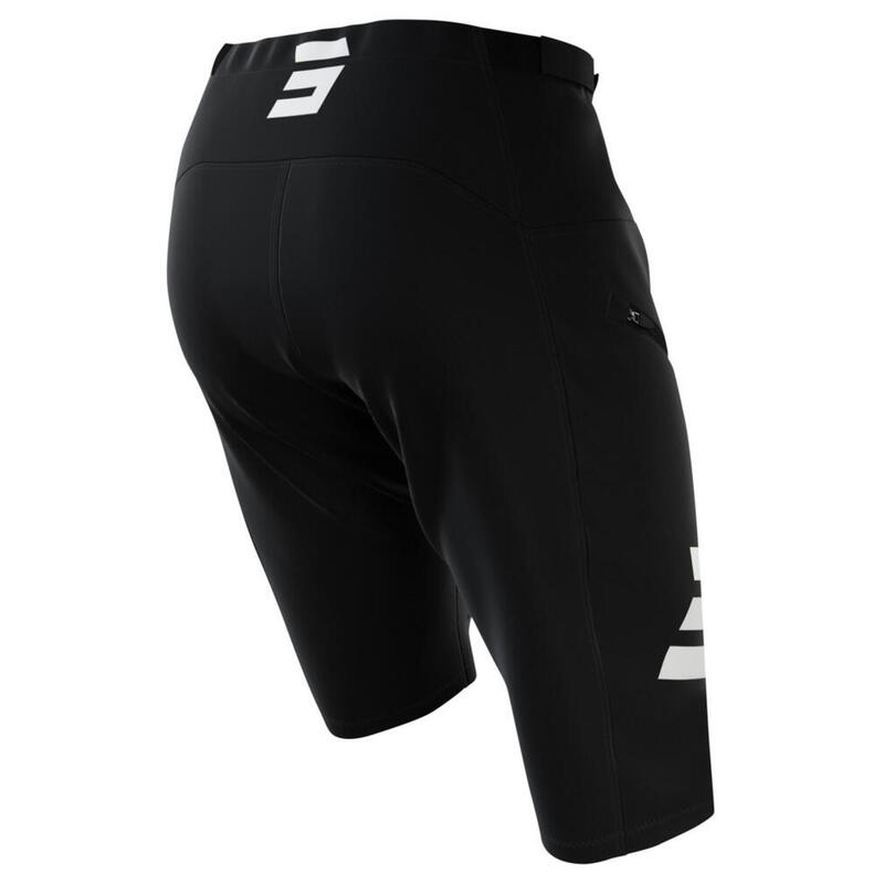 Pantalones cortos bicicletas de montaña Short Shot Rogue Revolt Noir, rojo