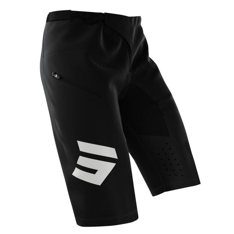 Pantalones cortos bicicletas de montaña Short Shot Rogue Revolt Noir, rojo