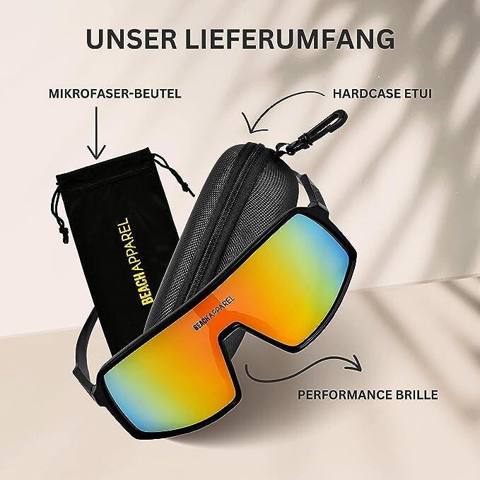 Polarisierte Beachvolleyball Performance Sonnenbrille  UV400 Cat3