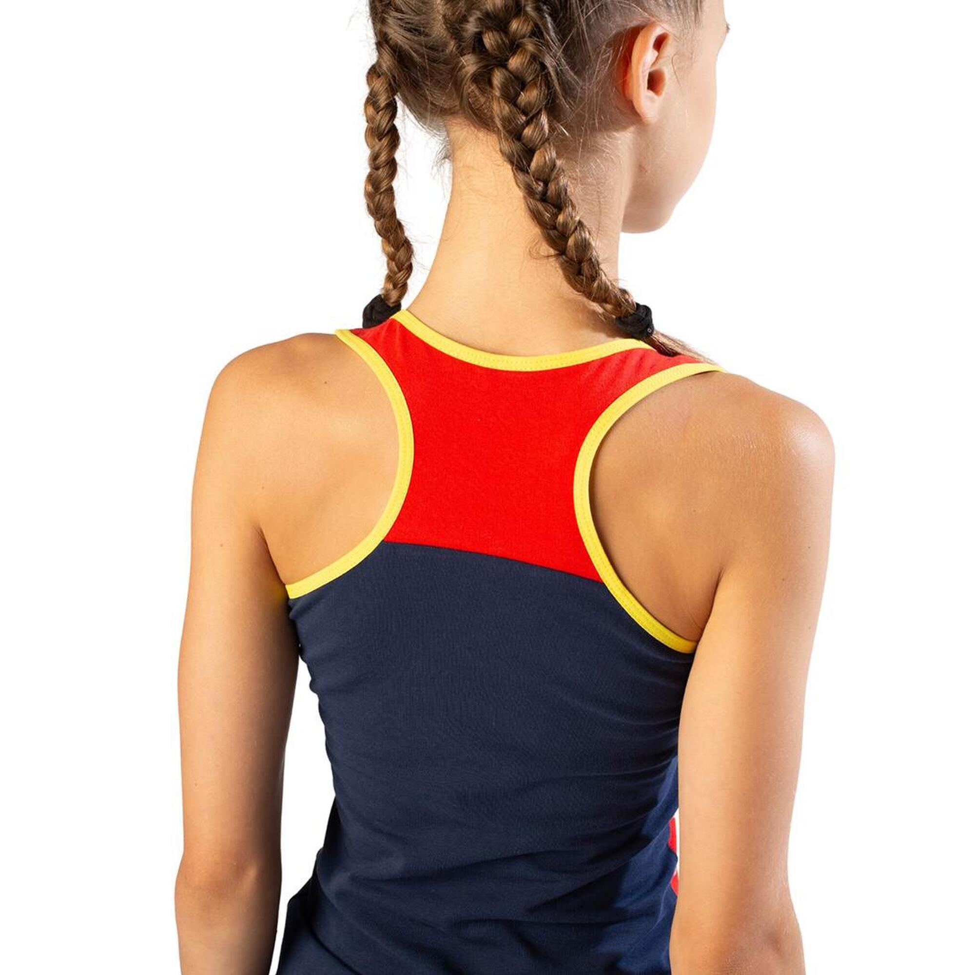 Camiseta Gimnasia Dvillena Tirantes Con Espalda de Nadador España