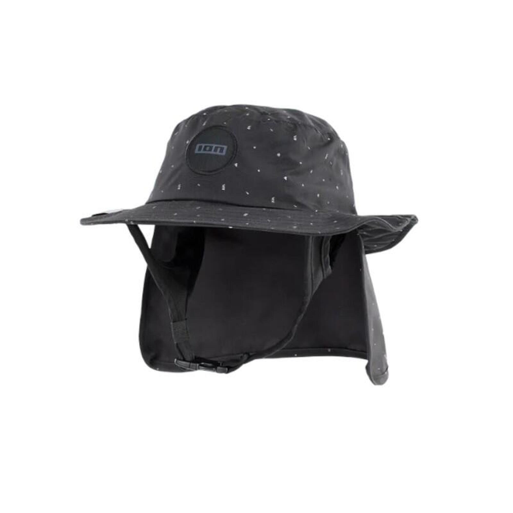 Kapelusz do sportów wodnych ION Beach Hat Black 2022
