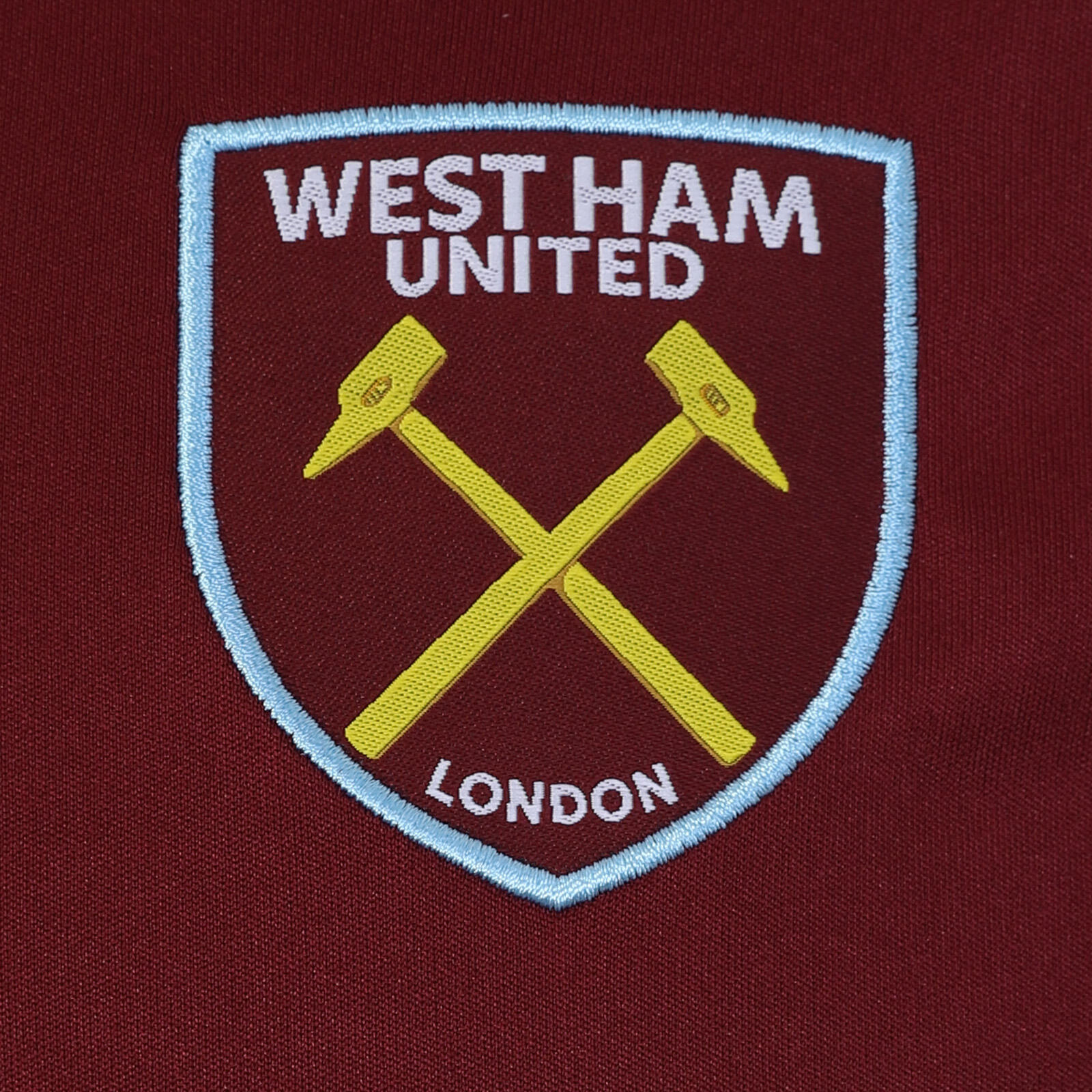 West Ham United Mens T-Shirt Poly Training Kit OFFICIAL Football Gift 2/3
