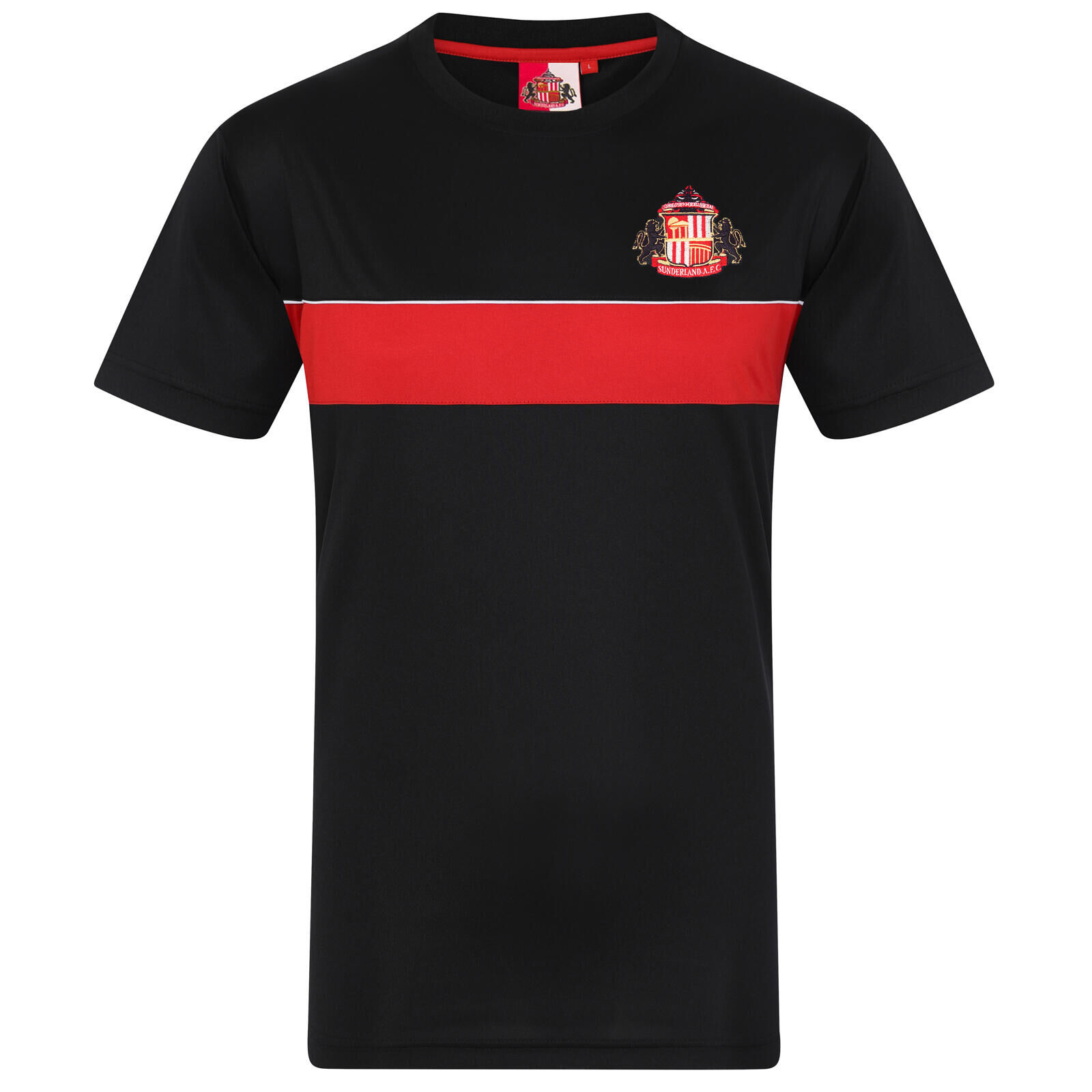 SUNDERLAND AFC Sunderland AFC Mens T-Shirt Poly Training Kit OFFICIAL Football Gift